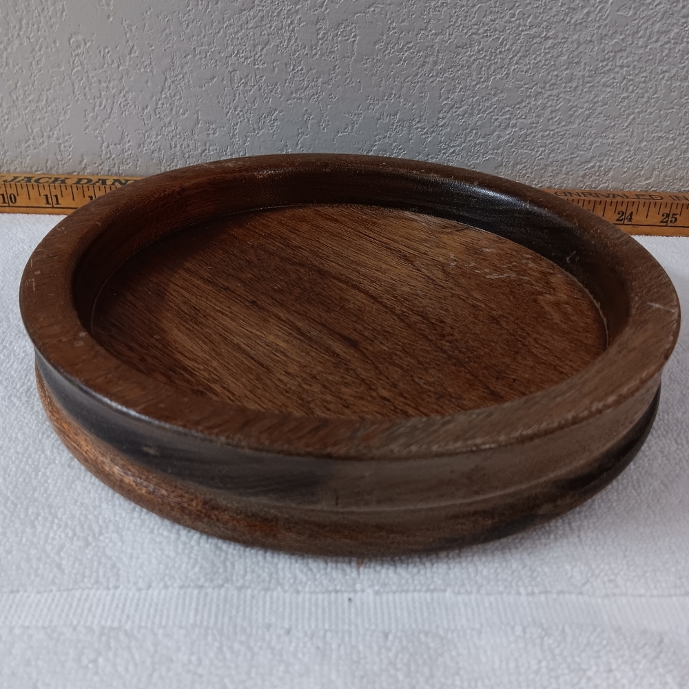 Round Wooden Tray